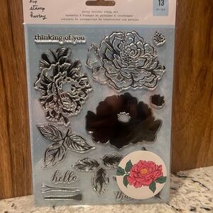 American Crafts Stamp Set